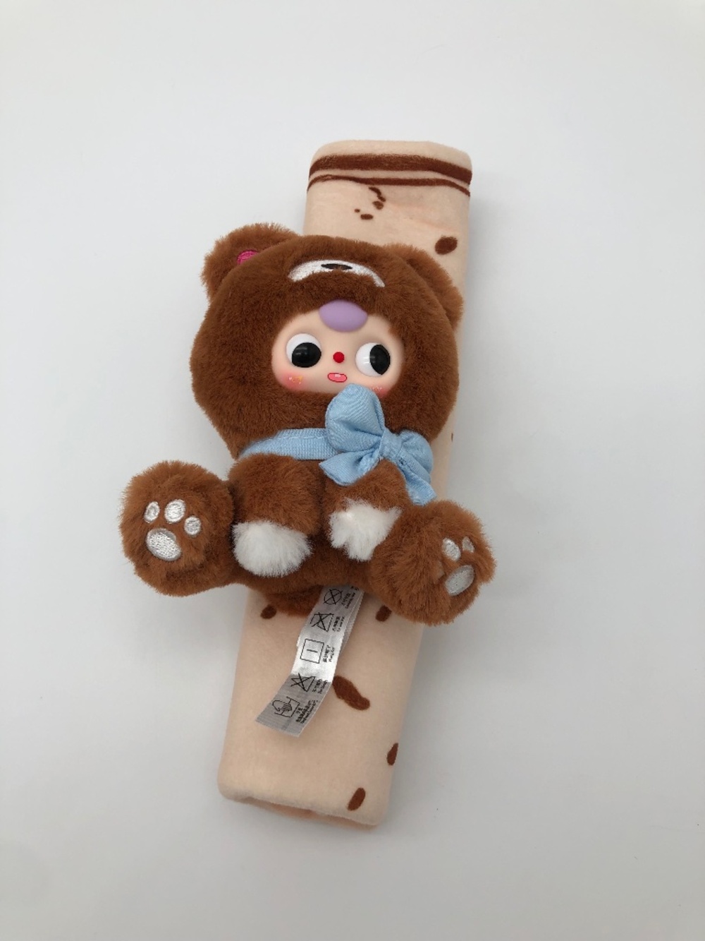 Baby Three Seat Belt Cover Series Vinyl Plush Bear
